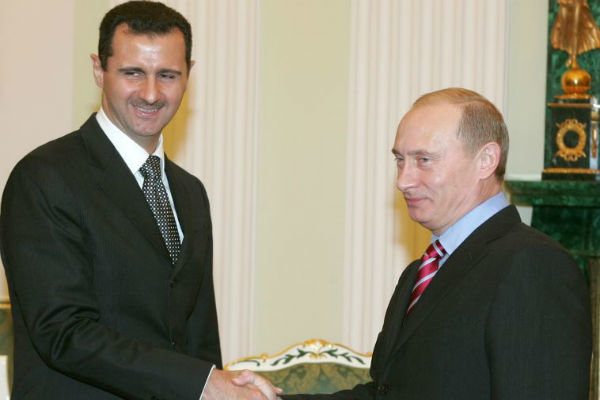 پوتین بر حمایت روسیه از اسد تأکید کرد