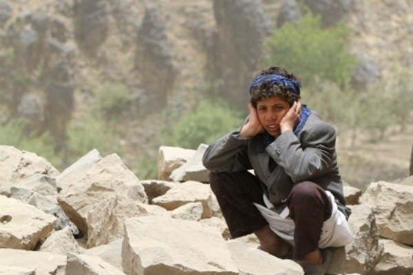 فیلم/ وضعیت جنگ زده شهر تعز یمن