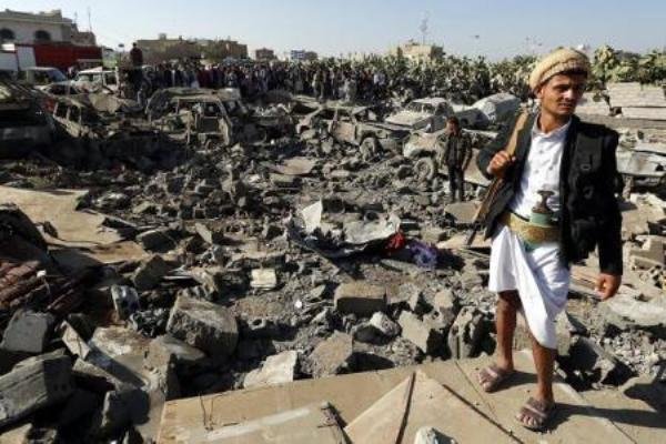 شهید و زخمی شدن بیش از ۱۴۴ یمنی در حملات عربستان به صنعا