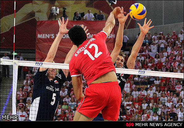 والیبال ایران - لهستان