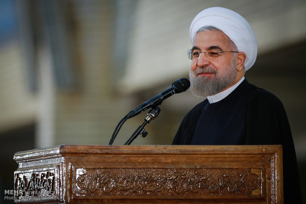سخنرانی حجت الاسلام حسن روحانی رئیس جمهور در بیست و ششمین سالگرد رحلت بنیانگذار انقلاب اسلامی 