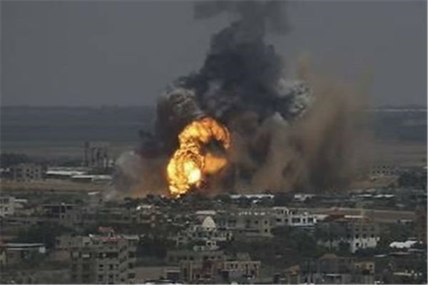 حمله جنگنده‌های صهیونیست به مواضع شاخه نظامی حماس در غزه