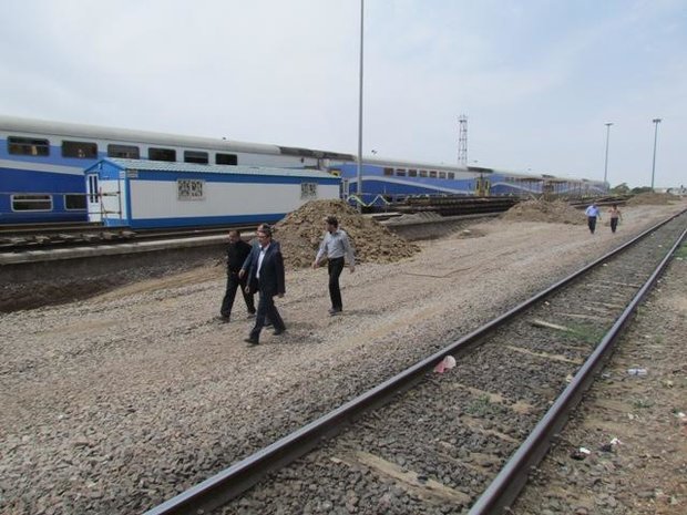 اجرای پروژه اسلب تراک در اداره کل راه آهن شمالشرق (۱) 