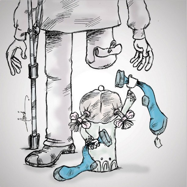 کاریکاتوریست ایرانی که پدیده اینستاگرام شد+عکس 1