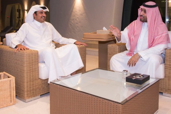 دیدار «محمد بن سلمان» با امیر قطر