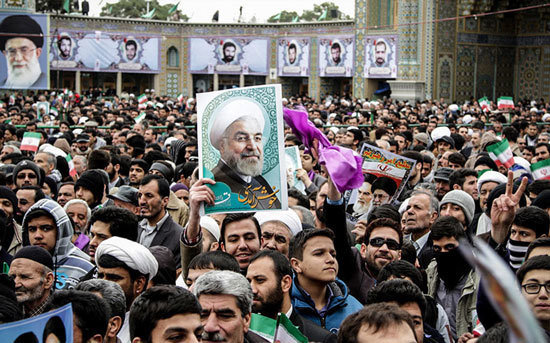 کراپشده - استقبال از سفر روحانی