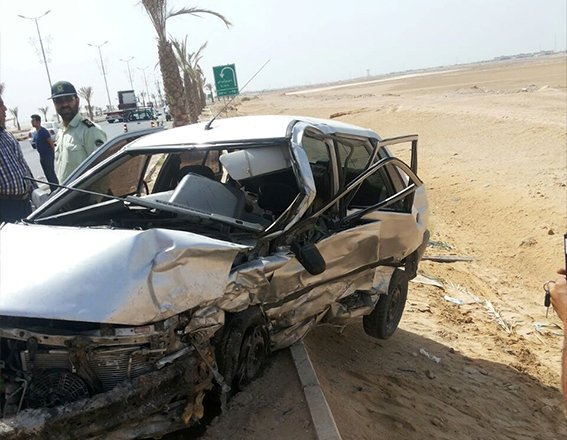 تصادف در بوشهر