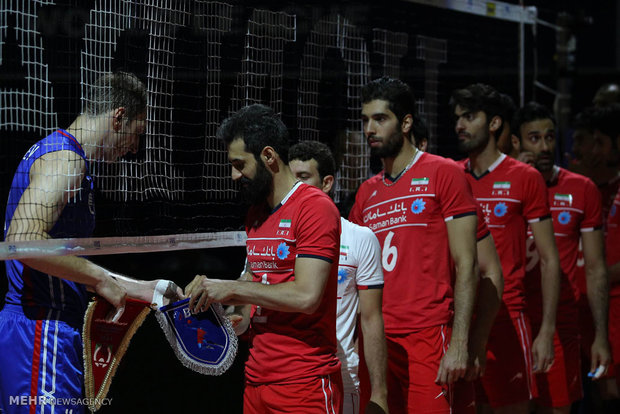 دومین دیدار ایران و روسیه در لیگ جهانی والیبال 