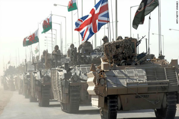 دعوت از آمریکا برای تصمیم گیری درباره آینده نیروهای مسلح انگلستان