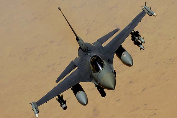 کشته شدن یک ژنرال عراقی براثر سقوط جنگنده اف-۱۶ در آمریکا