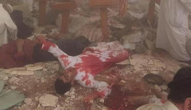 فیلم/ لحظه انفجار تروریستی در مسجد امام صادق (ع) کویت