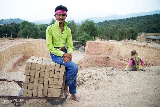 کوره آجرپزی نومل گرگان