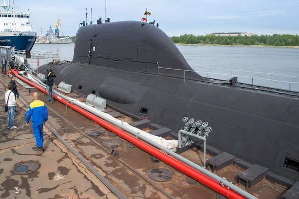 بهره برداری از پنجمین نسل زیردریایی های هسته ای روسیه تا ۲۰۲۰