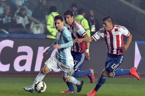 صعود آرژانتین به فینال با آتش بازی مقابل پاراگوئه
