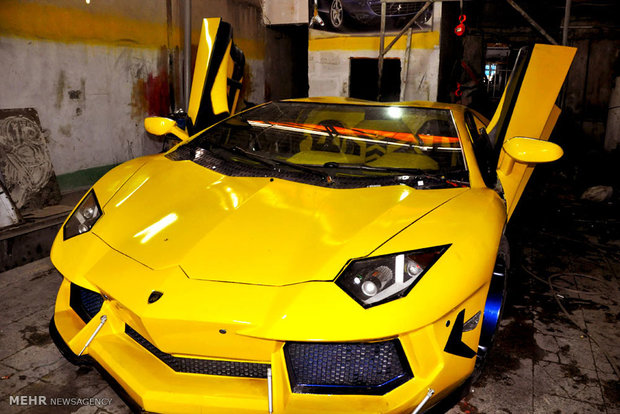 ساخت «لامبورگینی دستساز» در مشهد! لامبورگینی