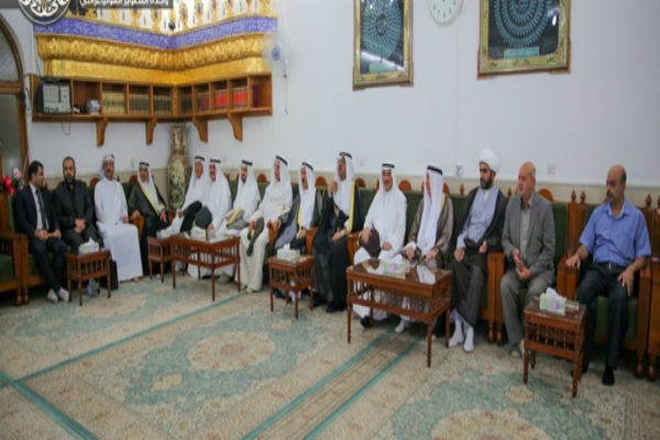 یک هیأت از نمایندگان پارلمان کویت با آیت‌الله سیستانی دیدار کردند
