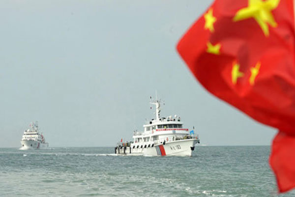 چین اقدامات آمریکا در دریای چین را تحمل نمی‌کند
