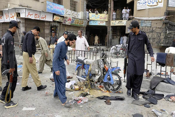 ۱۶ کشته و مجروح در انفجار کویته پاکستان