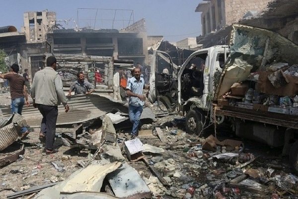 ۵ حمله انتحاری گروهک داعش به شهر الحسکه