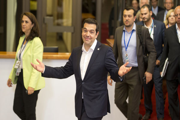 نخست وزیر یونان شورشیان کابینه را تغییر داد