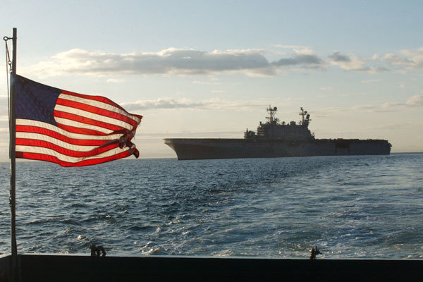 آمریکا در صورت لزوم ناوهای بیشتری به دریای چین جنوبی اعزام می‌کند