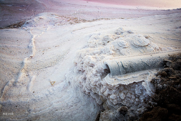 خشکسالی دریاچه مهارلو استان فارس