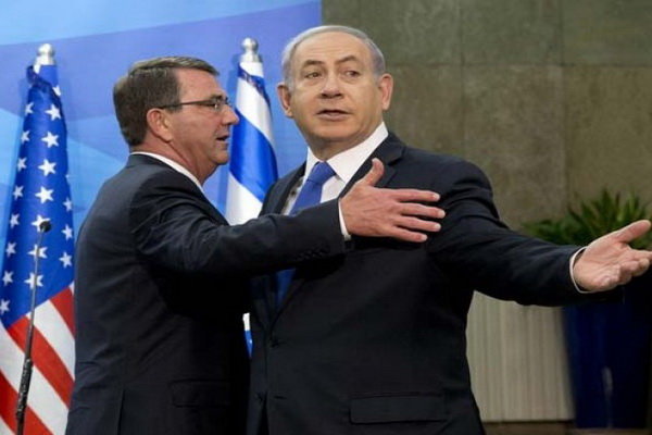 کارتر و نتانیاهو