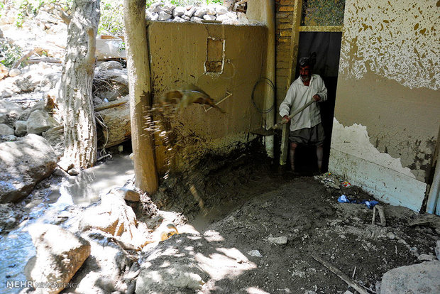 منطقه سیل زده سیجان و لانیز بعد از گذشت یک هفته