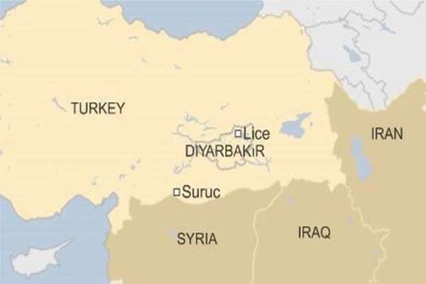 دو نظامی ترکیه در دیاربکر کشته شدند