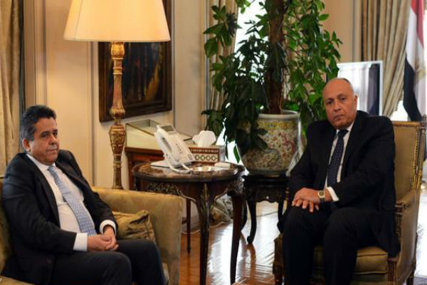 رایزنی وزرای خارجه مصر و لیبی در خصوص مسائل امنیتی