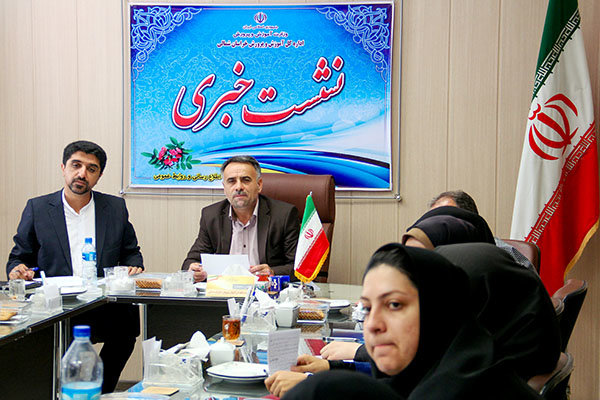نشست سعیدی سرپرست اداره کل آموزش و پرورش خراسان شمالی