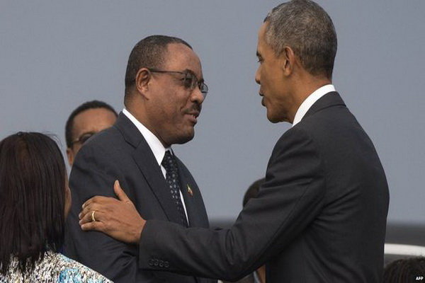 «اوباما» از نقش اتیوپی در مبارزه با «الشباب» تقدیر کرد