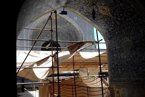 وضعیت اسفبار مسجد امام اصفهان/راهکارهایی برای گردشگران معلول
