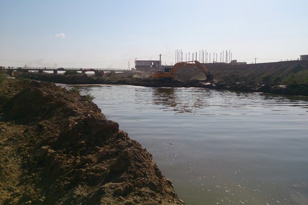 لایروبی رودخانه آجی چای