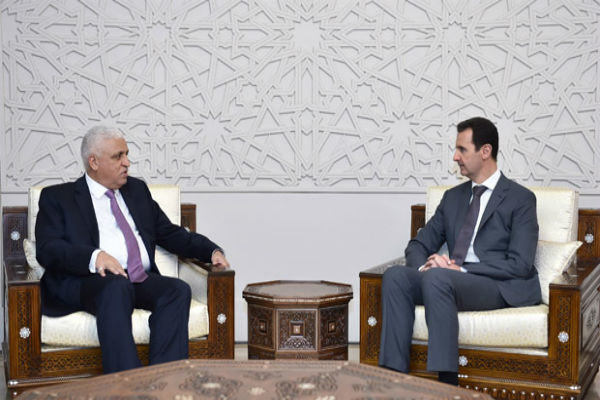 دیدار بشار اسد با مشاور امنیت ملی عراق
