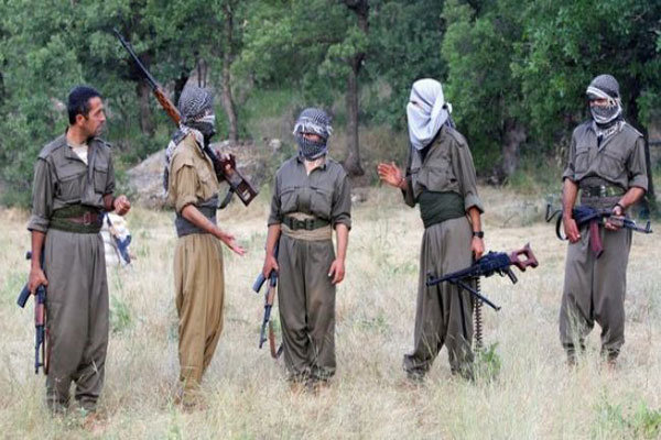 ۱۳ عضو گروه پ ک ک در حملات نیروهای ترکیه کشته شدند