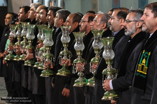 مراسم عزاداری و مرثیه خوانی وفات حضرت عبدالعظیم الحسنی(ع)