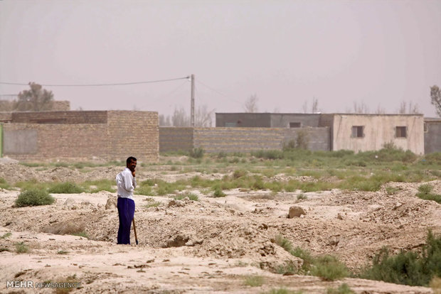 خشکسالی و شنهای روان در سیستان