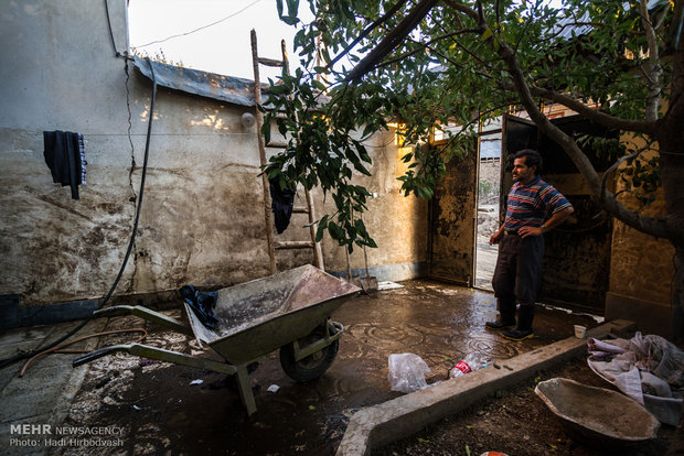 روستای سیل زده سیجان بعد از گذشت دو هفته
