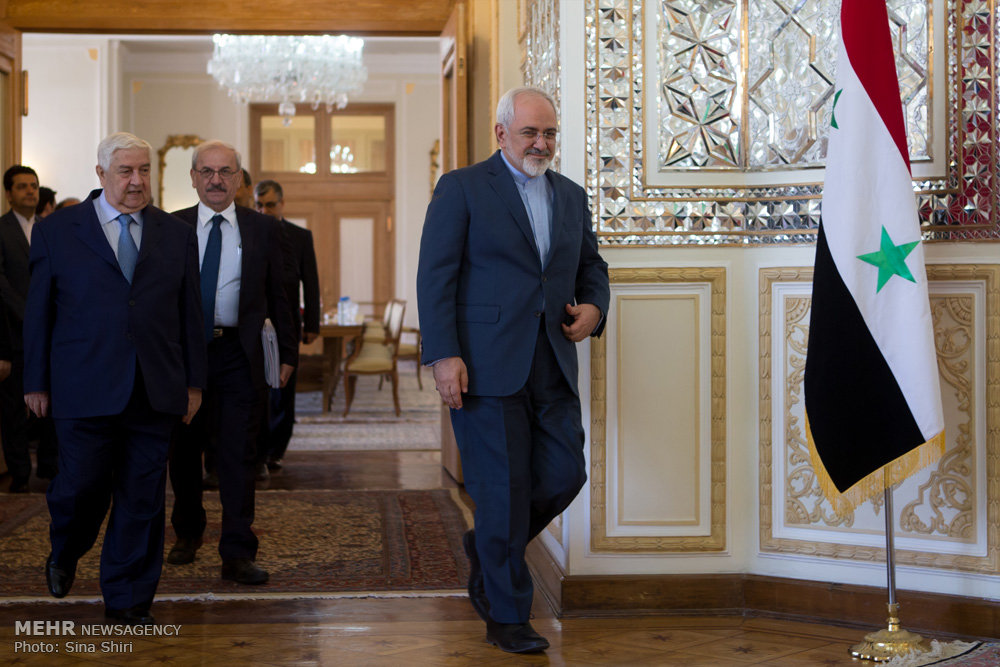 دیدار وزرای امورخارجه ایران و سوریه