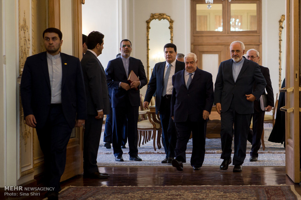 دیدار وزرای امورخارجه ایران و سوریه