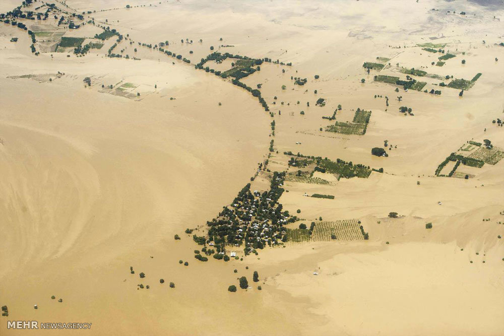 خسارات باران های موسمی در آسیا