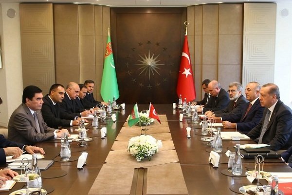 بررسی روابط دو جانبه موضوع دیدار روسای جمهور ترکیه و ترکمنستان