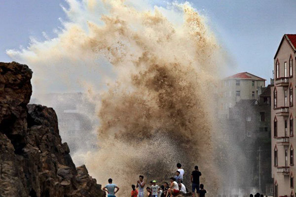 توفان سودلور ۱۴ کشته در چین بر جا گذاشت