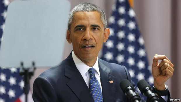 اوباما: تنها کنگره و اسراییل از تحریم های ایران حمایت می کنند