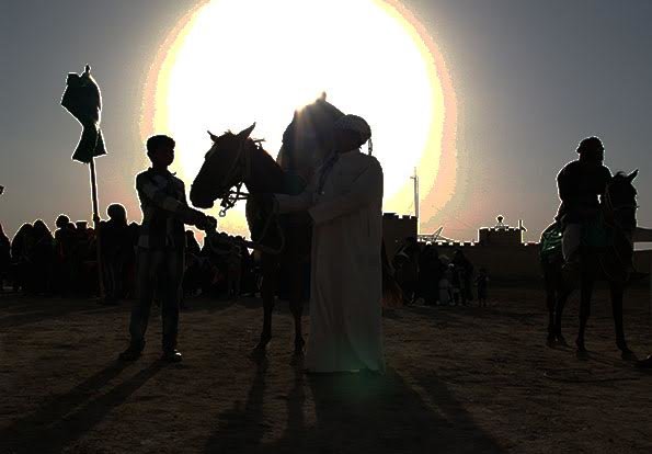 ورود کاروان نمادین امام رضا به شلمچه