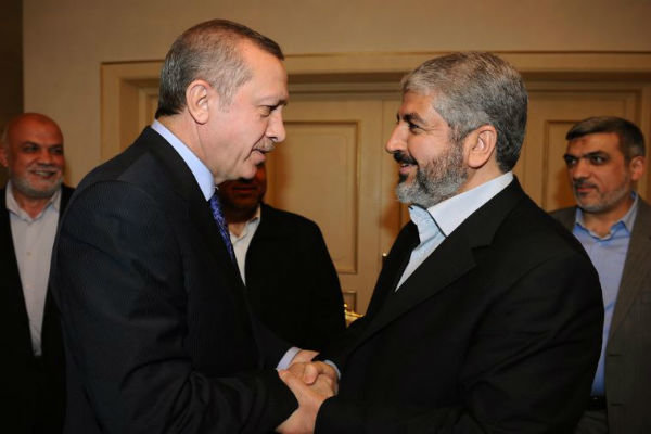 درخواست رسمی مشعل از اردوغان در سفر به ترکیه