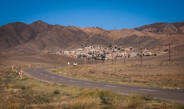 آثار زلزله در روستای ابر شاهرود