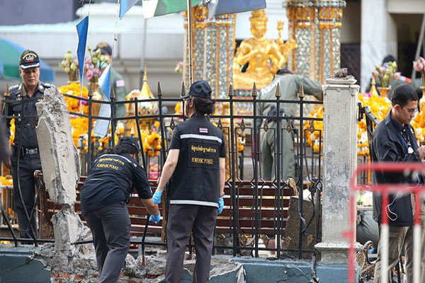 یکی از مظنونین انفجار بانکوک شناسایی شده است