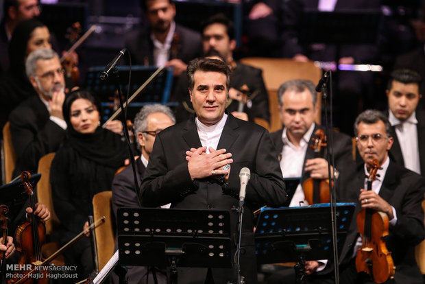 اجرای کنسرت ارکستر موسیقی ملی ایران